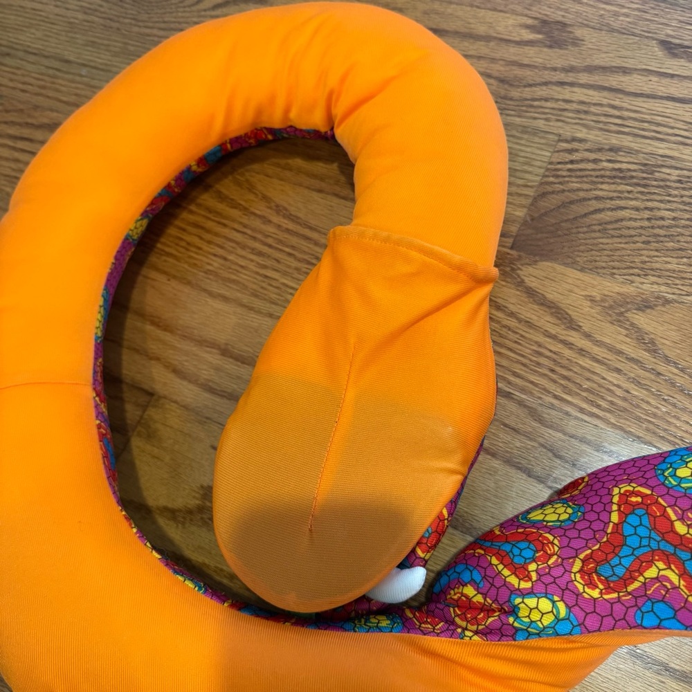 Vintage 1991 Playskool Wily Willy the Wiggler Plush Rattlesnake Puppet - Picture 2 of 8